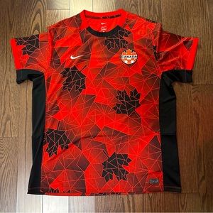 Men’s Nike Red Canada Soccer Women’s National Team Home Jersey 2023 -XXL
